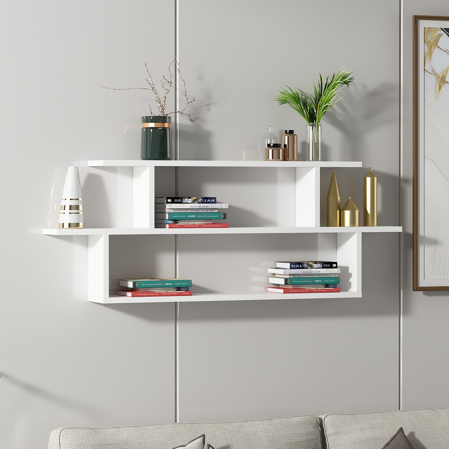 Seneca Floating Console Shelf