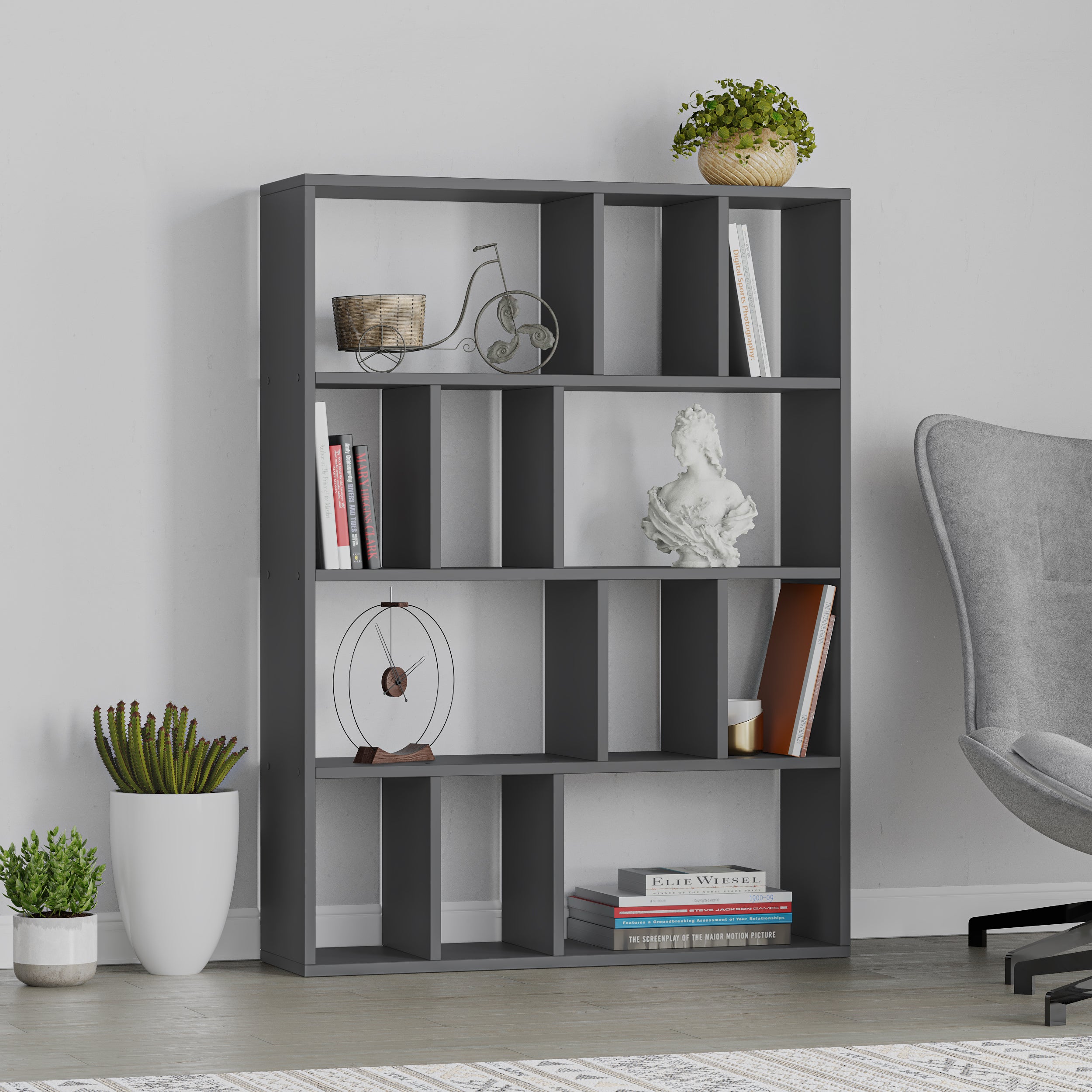 Compactable Bookcase Small Space Solutions: Bookcases for Tiny Apartments – Bosfori