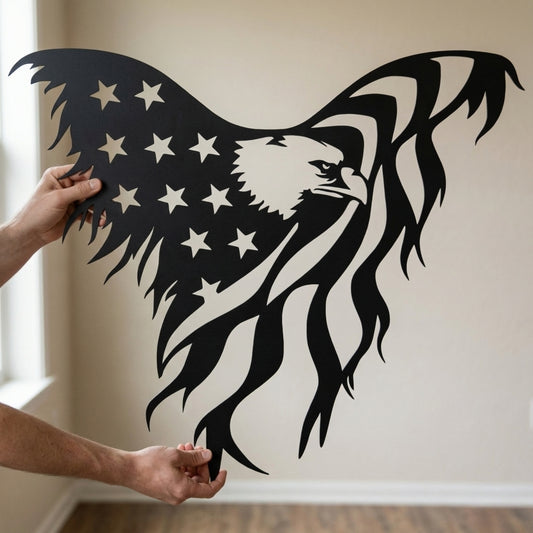 American Eagle Metal Wall Art