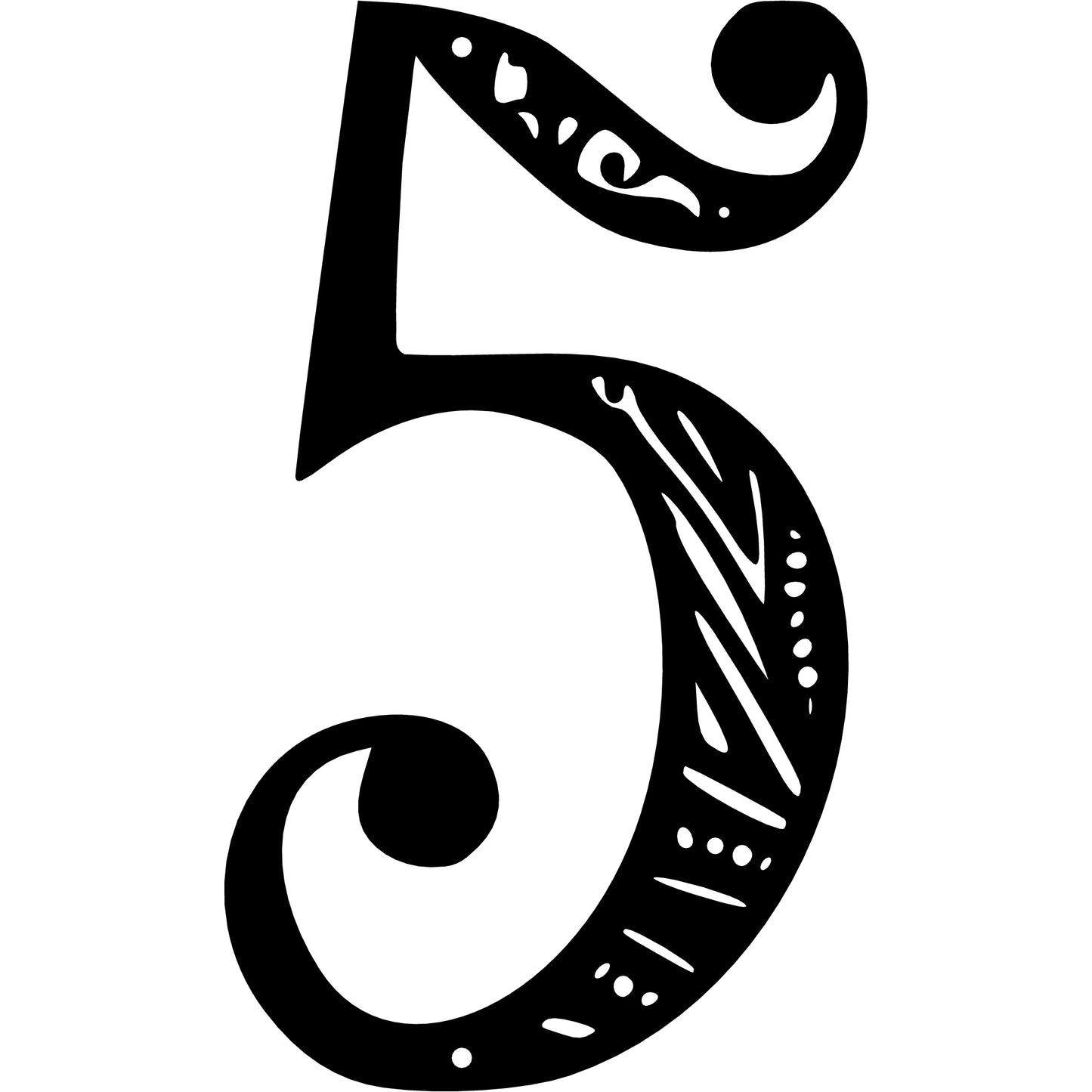 Henna House Numbers