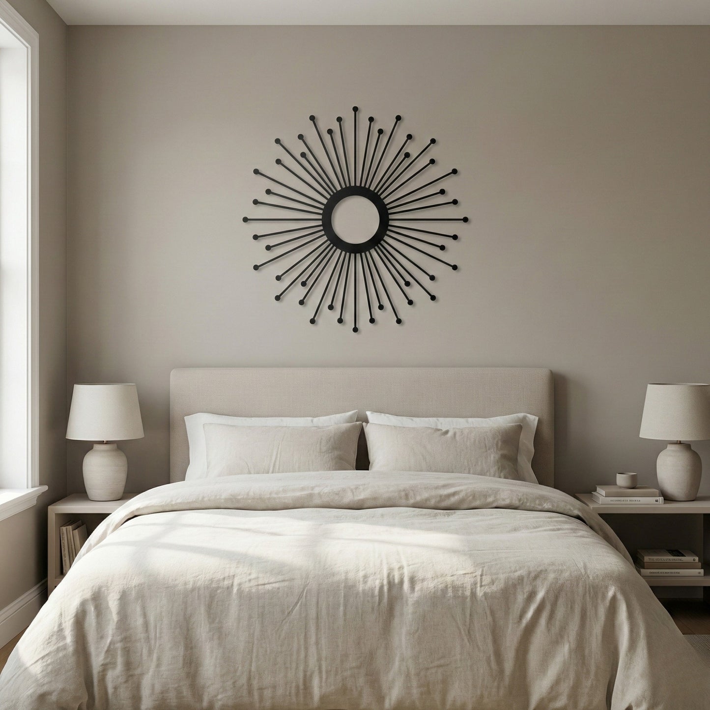 Sunburst Metal Wall Art