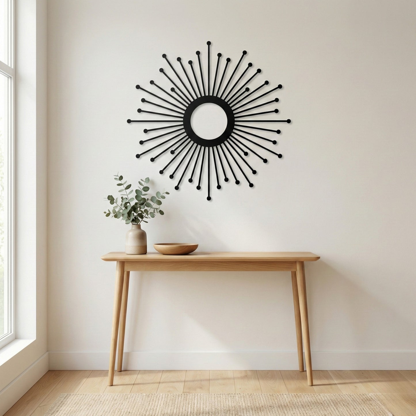Sunburst Metal Wall Art