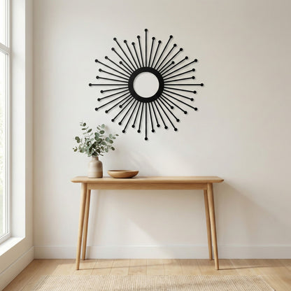Sunburst Metal Wall Art