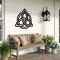 Celtic Trinity Knot Metal Wall Art