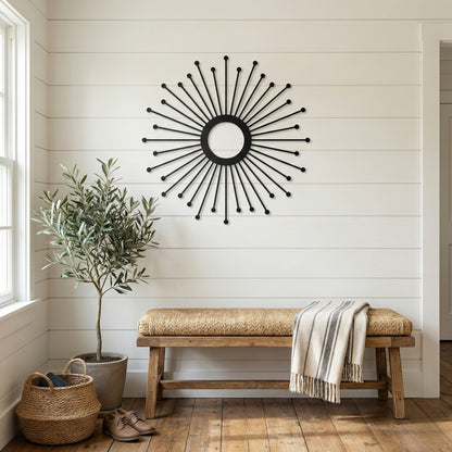 Sunburst Metal Wall Art