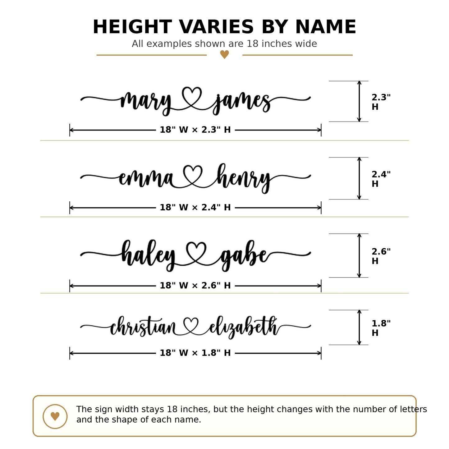 Personalized LoveLink Metal Wall Sign