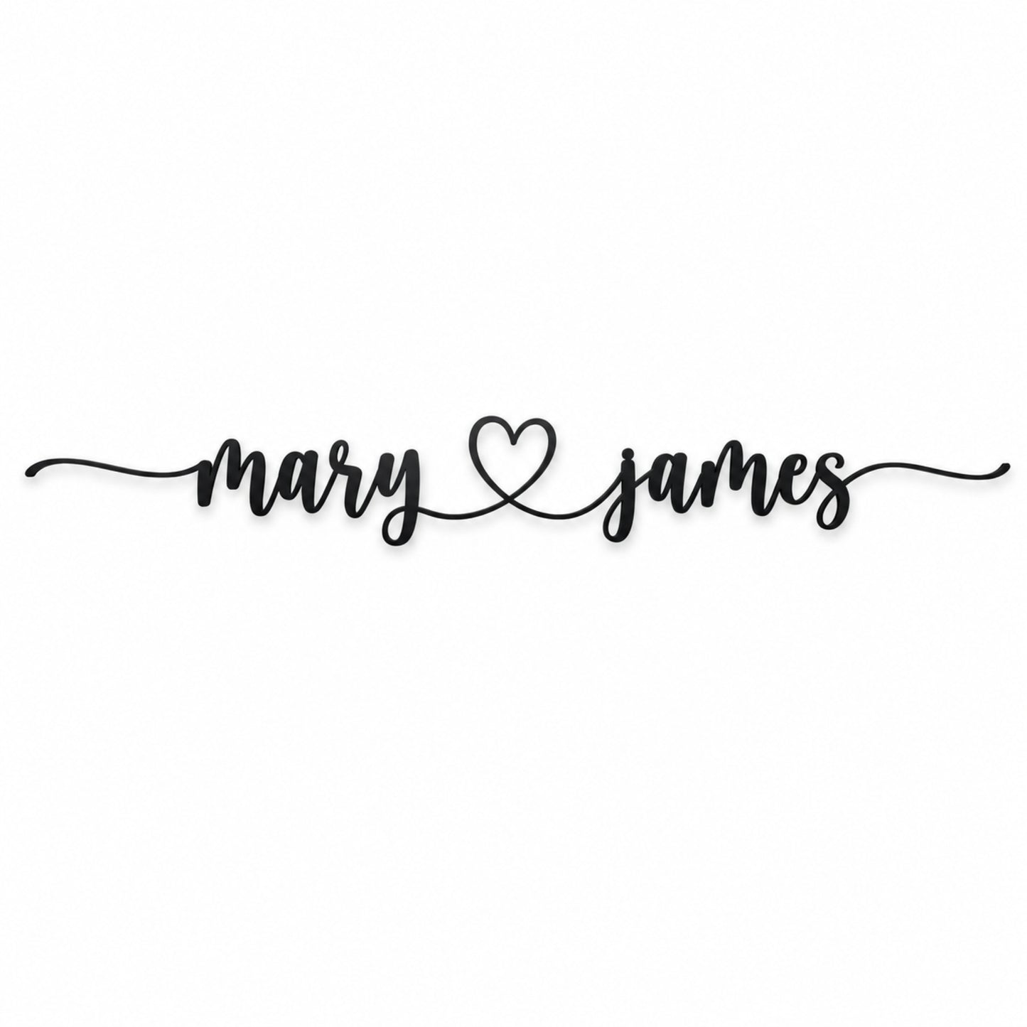 Personalized LoveLink Metal Wall Sign