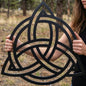 Celtic Trinity Knot Metal Wall Art