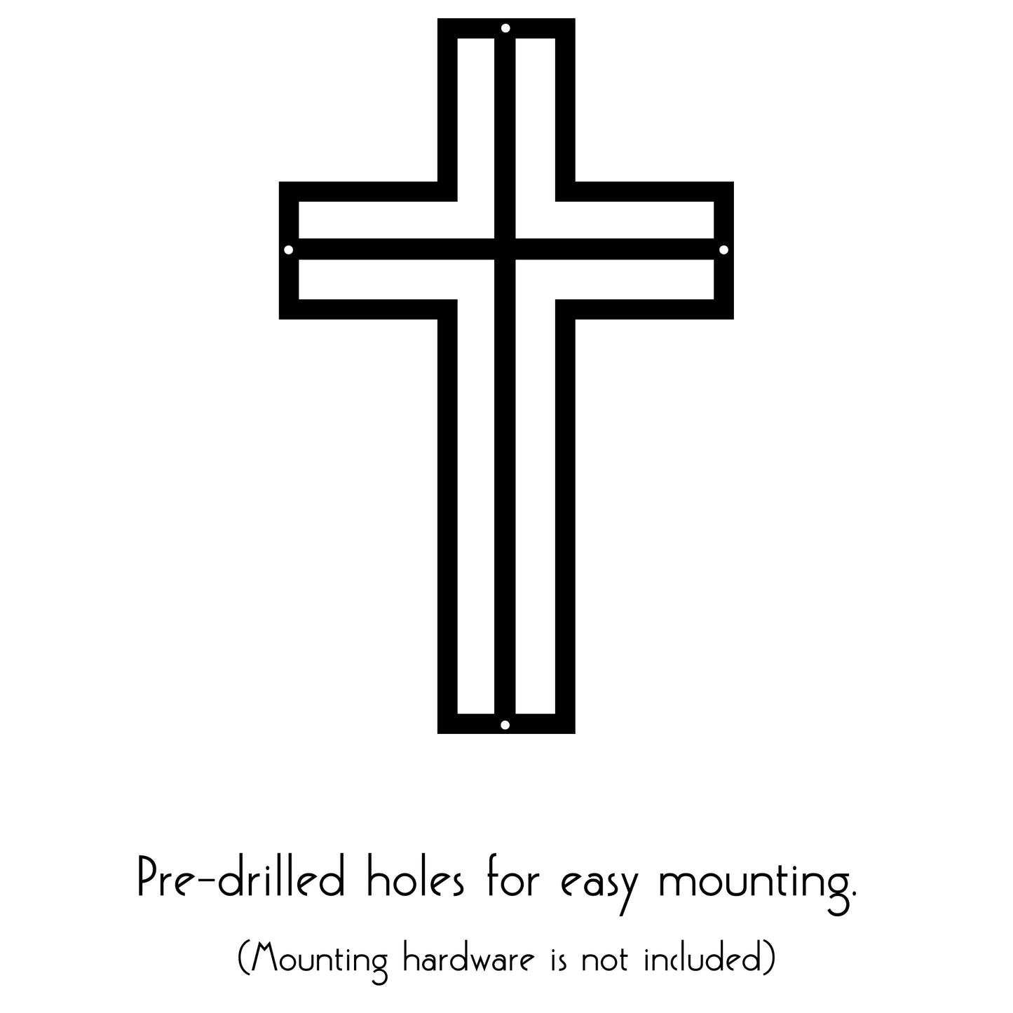 Cross Metal Wall Art