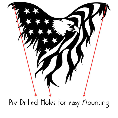 American Eagle Metal Wall Art