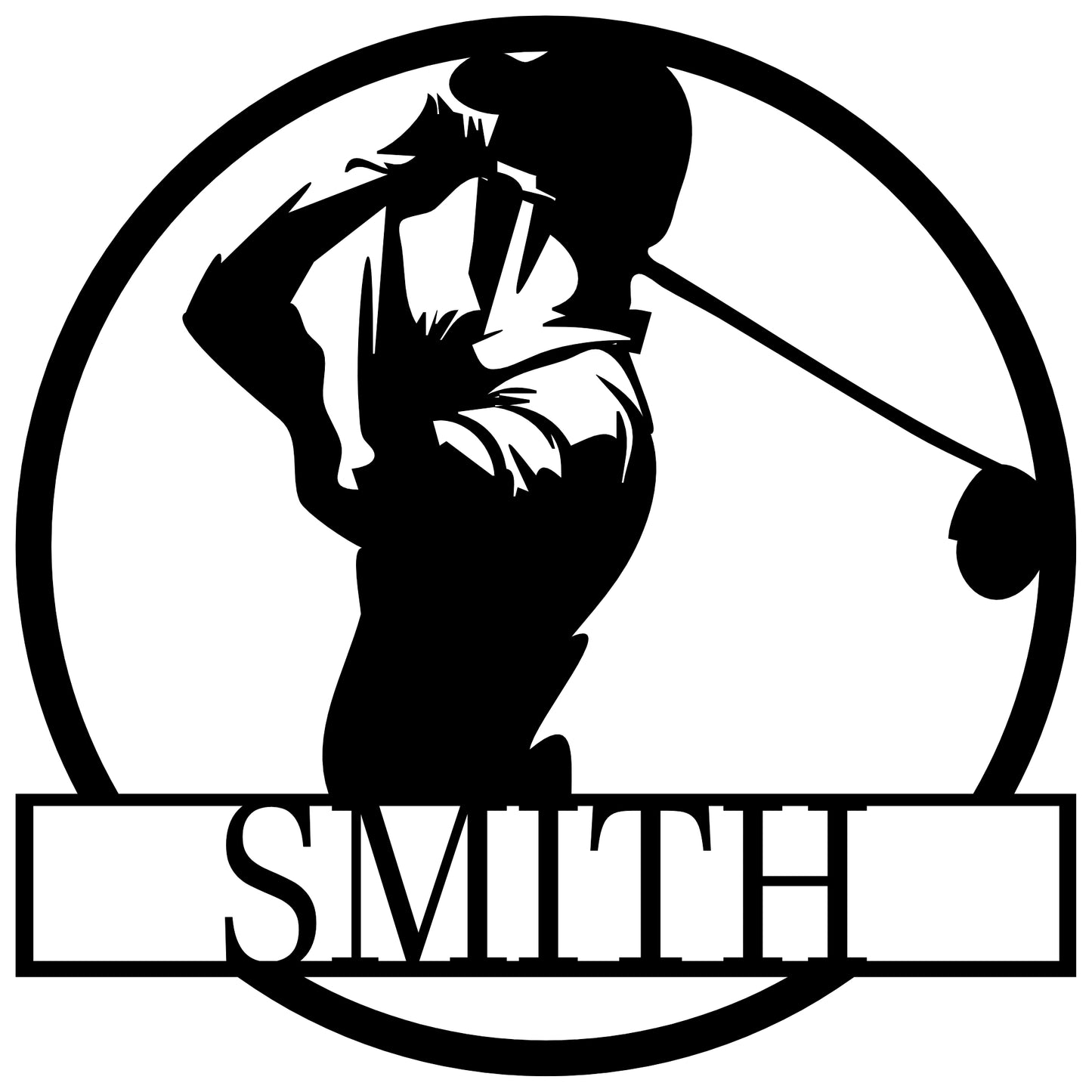 Custom Golf Metal Wall Art