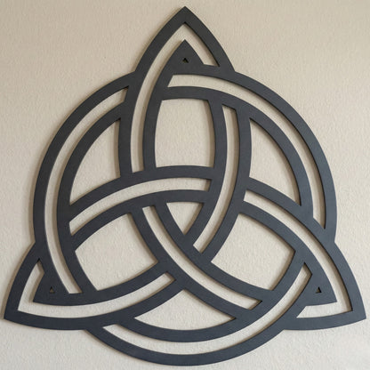 Celtic Trinity Knot Metal Wall Art