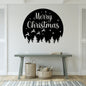 Merry Christmas Metal Wall Art