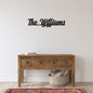 Personalized Metal Family Wall Sign Classy
