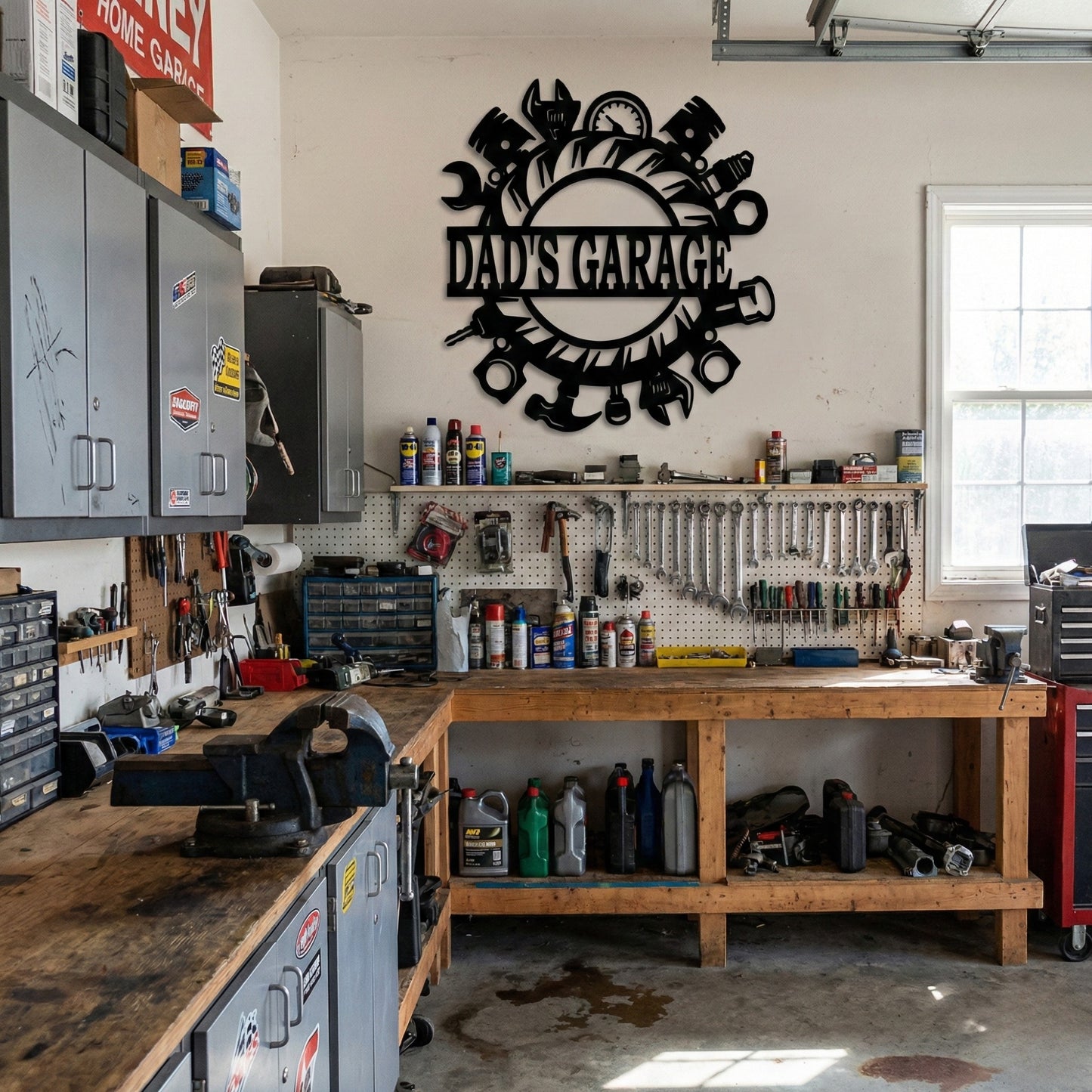 Personalized Garage Name Sign