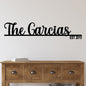 Personalized Metal Family Wall Sign Lovely