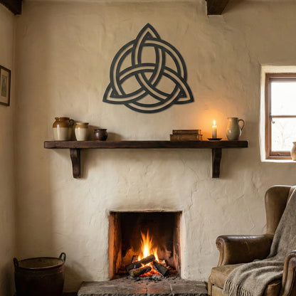 Celtic Trinity Knot Metal Wall Art