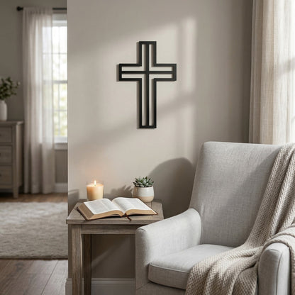 Cross Metal Wall Art