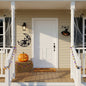 Halloween Moon Scarecrow Metal Wall Art