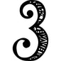 Henna House Numbers