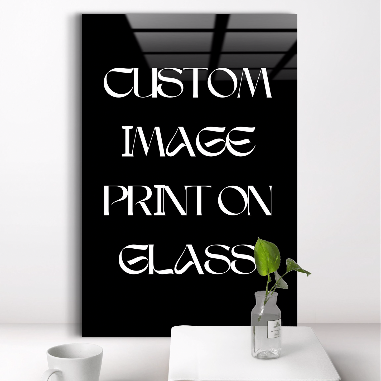 Custom Photo Tempered Glass Backsplash – Personalized Kitchen Backsplash and Wall Art Decor