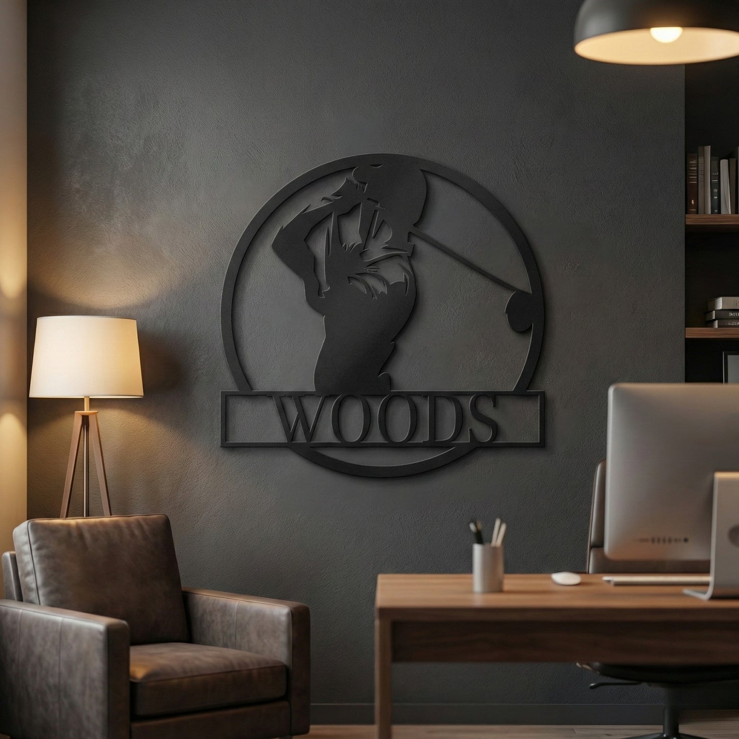 Custom Golf Metal Wall Art