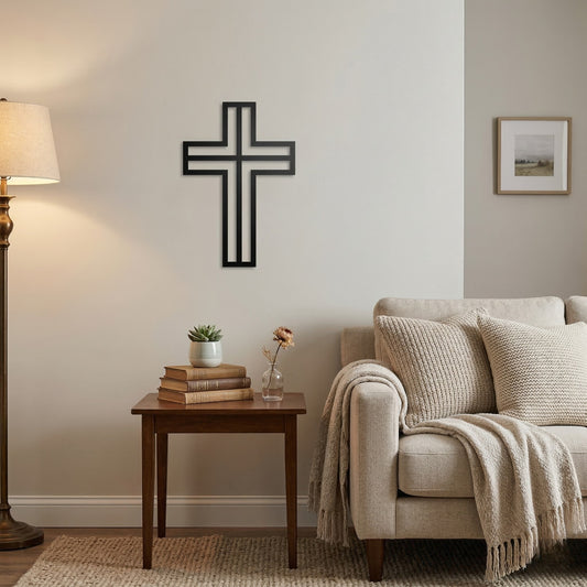 Cross Metal Wall Art