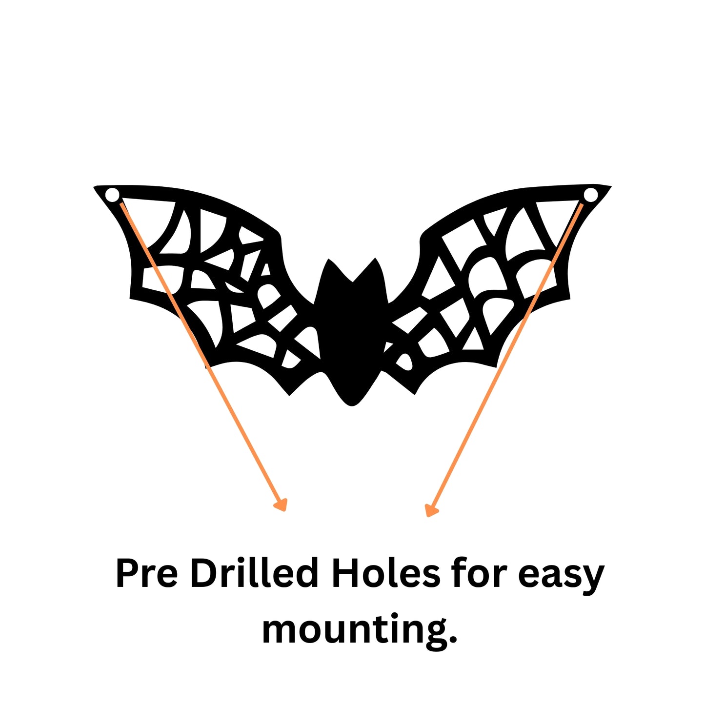 Bat Metal Wall Art