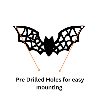 Bat Metal Wall Art