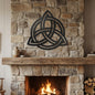 Celtic Trinity Knot Metal Wall Art