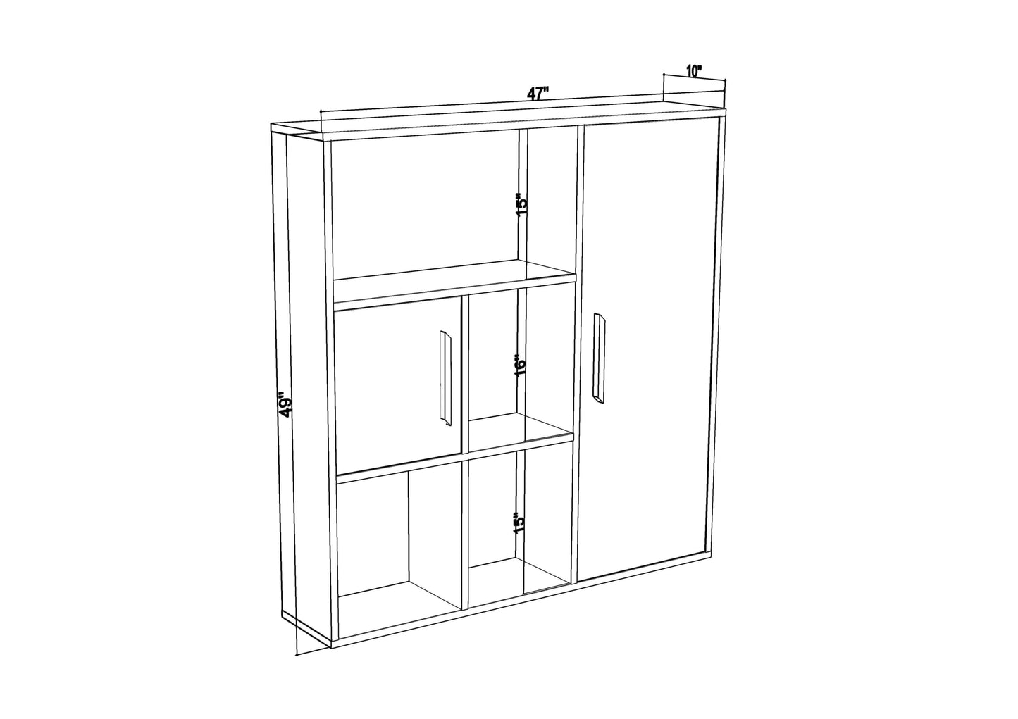 Ridge Bookcase