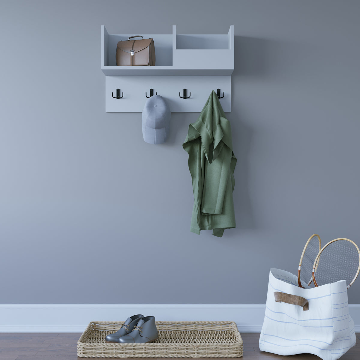 Sameul Floating Coat Hanger