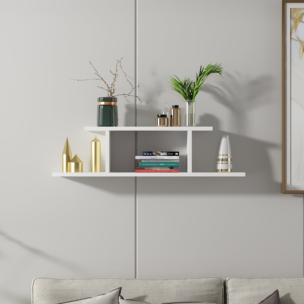 Atlantic Floating Wall Shelf