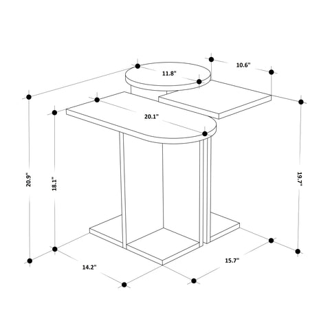 Mark Side Table Set