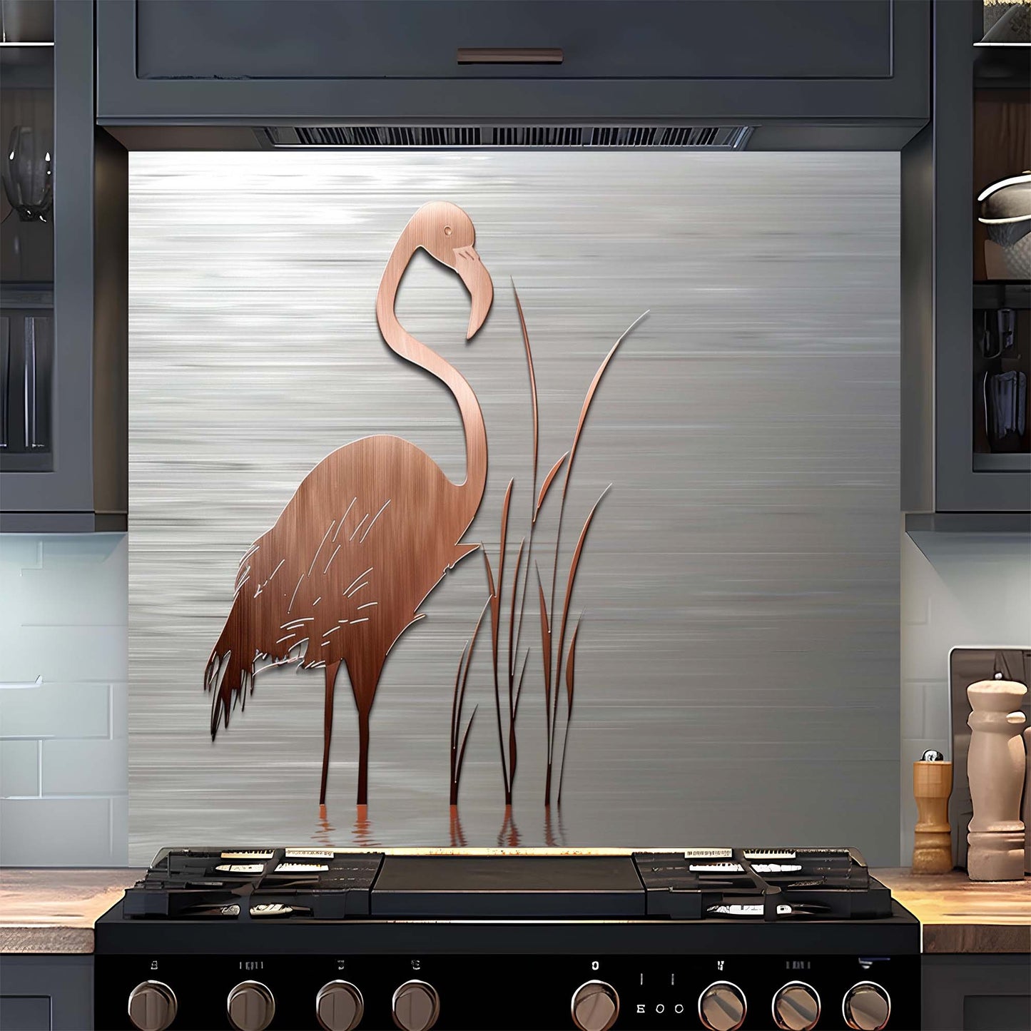 Tempered Glass Backsplash for Kitchen – Flamingo Glass Splashback