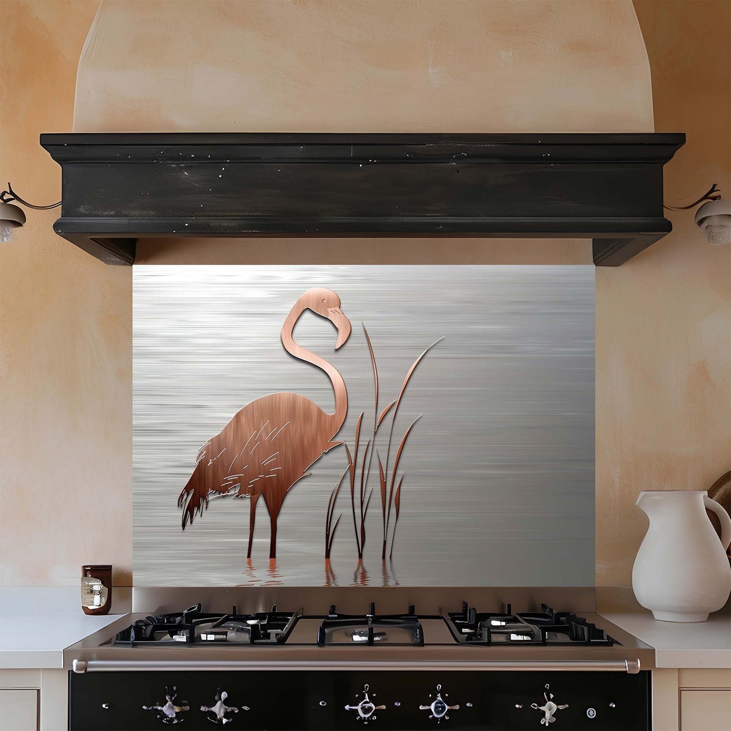 Tempered Glass Backsplash for Kitchen – Flamingo Glass Splashback