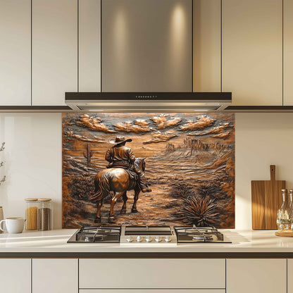 tempered glass backsplash for stove